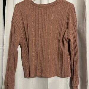 Cozy Ribbed Knit Sweater